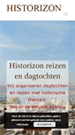 Mobile Screenshot of historizon.nl