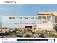 Tablet Screenshot of historizon.nl